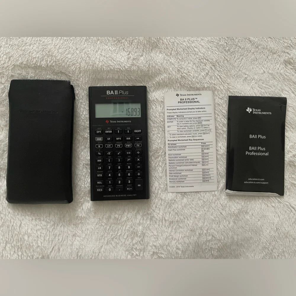 Texas Instruments® BA II Plus Professional Calculator - Picture 3 of 6